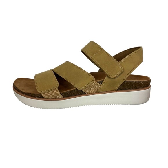 Skechers Lifted Comfort Sandals Women's Size 9 Chestnut Minimalist Neutral - Picture 6 of 12